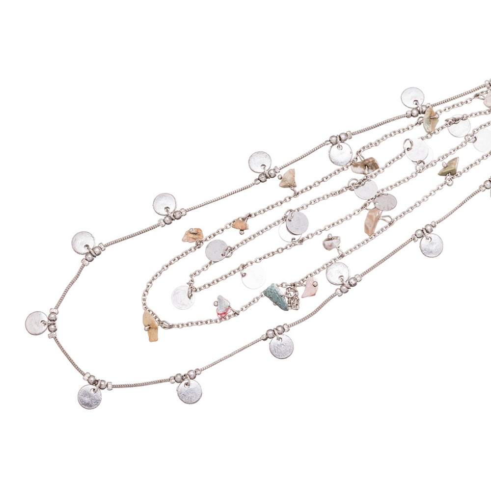 Coin Necklace Multi Layer - Picture 2 of 2